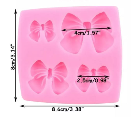 Molde de Silicona Lazos