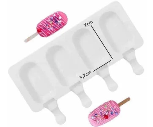 Molde de Silicona Chocopaletas