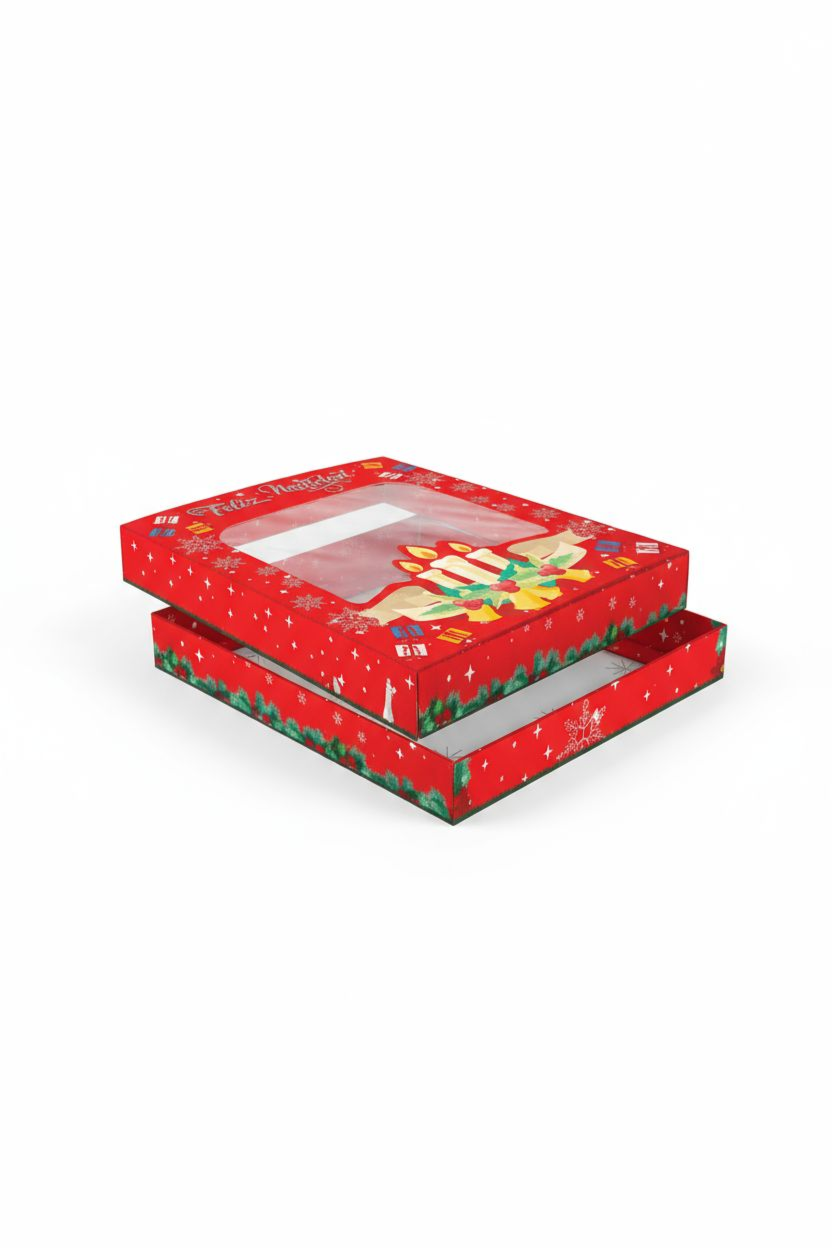 Cajas de Lujo Navideñas - 7 Modelos Disponibles - Diseños Festivos
