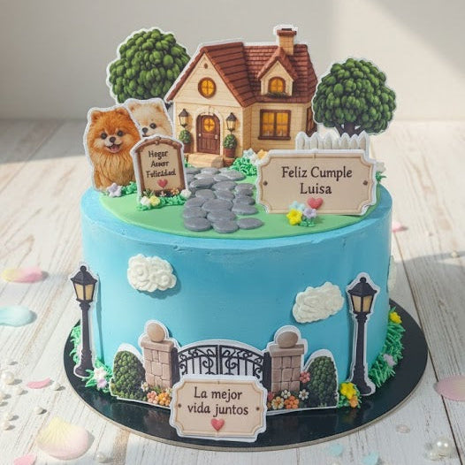 Toppers Personalizados para Tortas en Papel Fotográfico de 240 gr - Bajo Pedido
