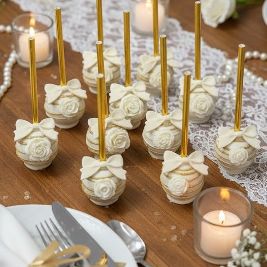 Cakepops Personalizados para Eventos (Cobertura de Chocolate y Rellenos Especiales)