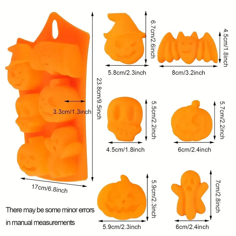 Molde de Silicona Bombones Halloween