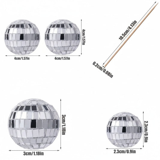 Set de Esferas Disco: ¡El Toque Retro y Brillante para tus Fiestas!