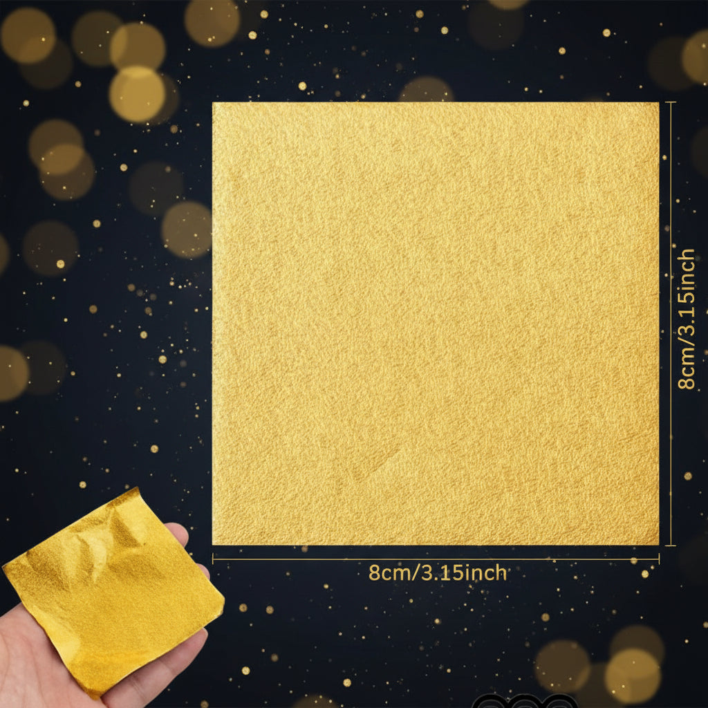 Papel aluminio dorado grado alimenticio para trufas y bombones artesanales - Vallia Repostería