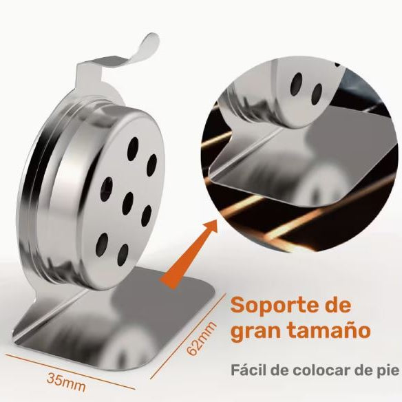 Termómetro análogo para horno de gas eléctrico y convección - Vallia Repostería
