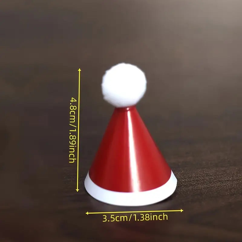 Mini Gorros de Papá Noel