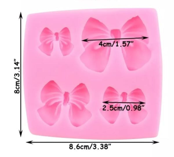 Molde de Silicona Lazos