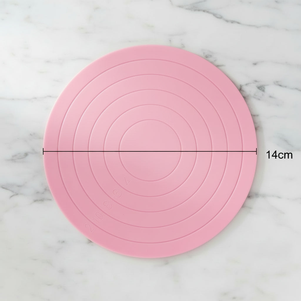 Mini Plato Giratorio 360° - Tornamesa para Decoración de Galletas y Detalles