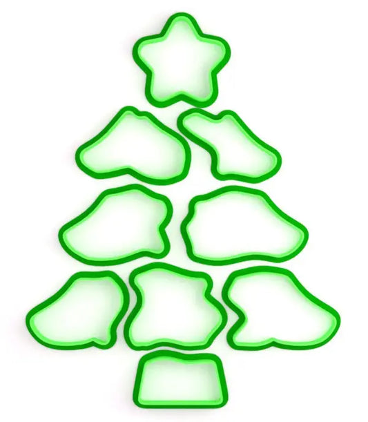 Cortador Rompecabezas Árbol de Navidad