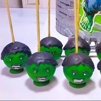 Cakepops Personalizados para Eventos (Cobertura de Chocolate y Rellenos Especiales)