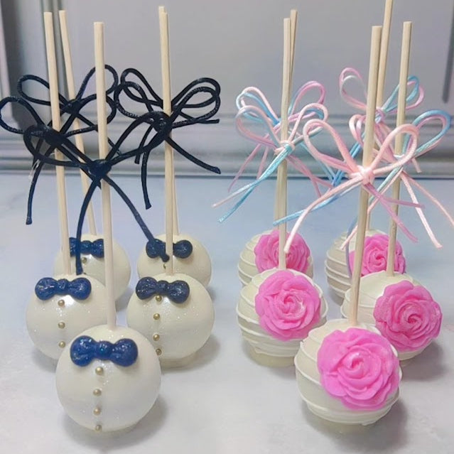 Cakepops Personalizados para Eventos (Cobertura de Chocolate y Rellenos Especiales)