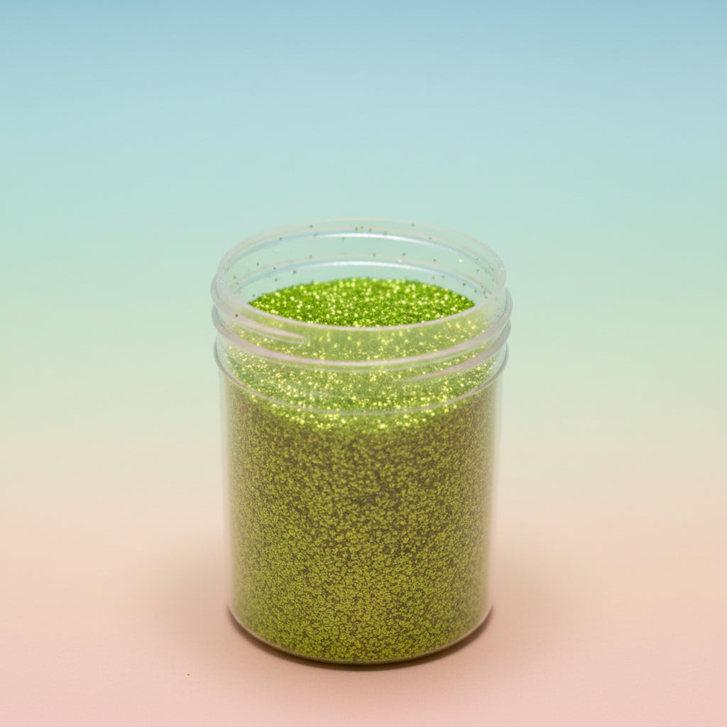 "Escarcha comestible verde 20g y 1lb - Diamantina brillante color verde esmeralda"