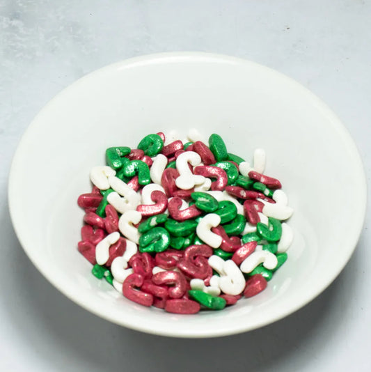 Grageas de Colores - Bastones Navideños