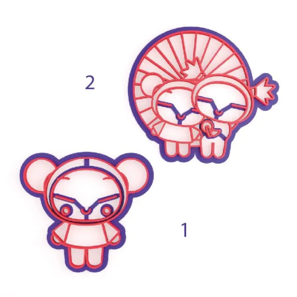 Set de Cortador y Sello Pucca