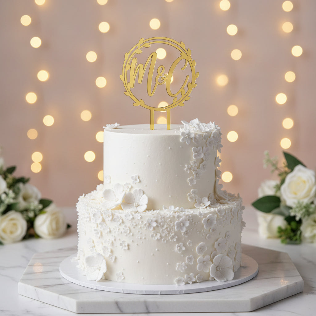 Toppers Personalizados para Tortas en Papel Fotográfico de 240 gr - Bajo Pedido