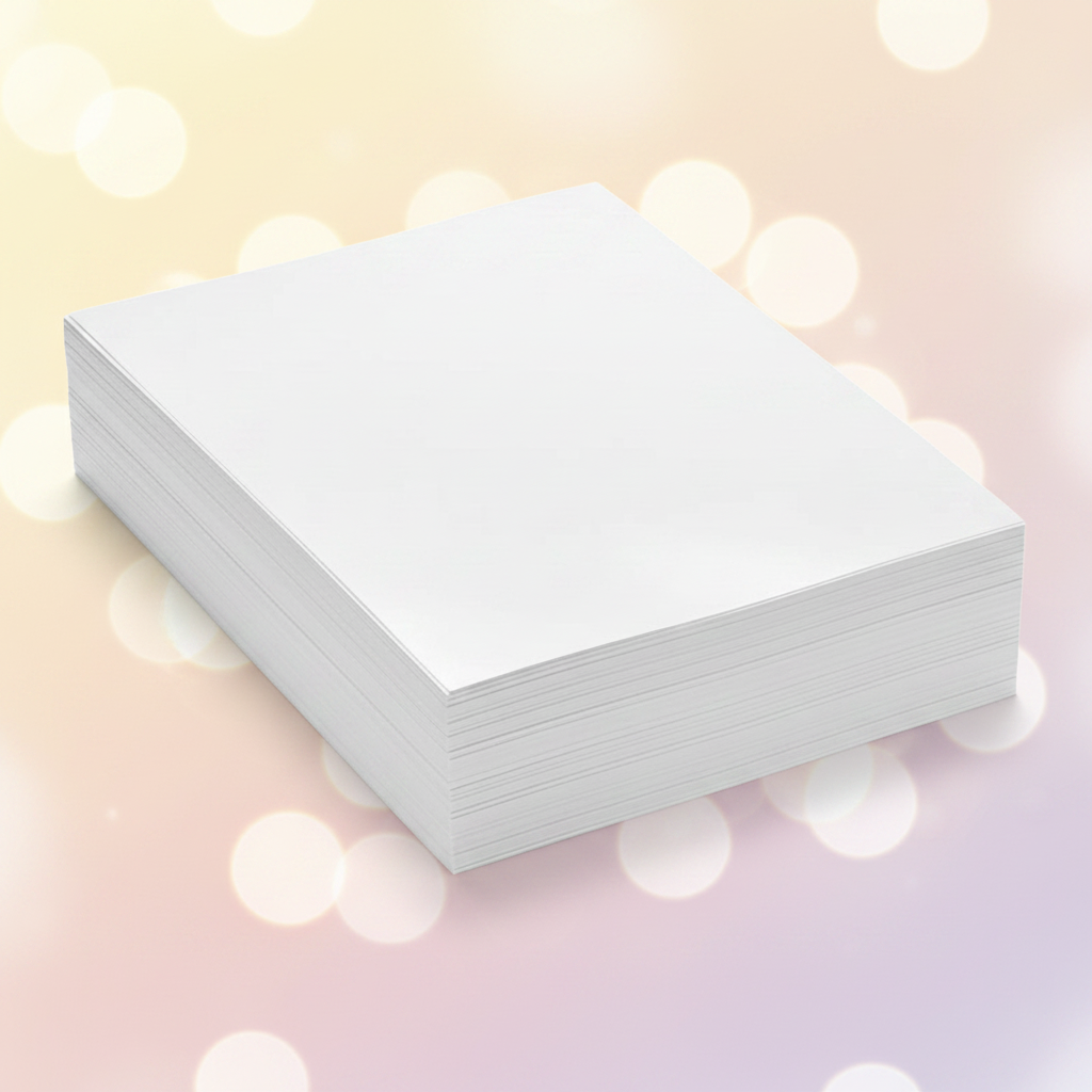Resma de papel de arroz comestible para impresión, formato A4, insumo para decoración de tortas y galletas – Vallia Repostería