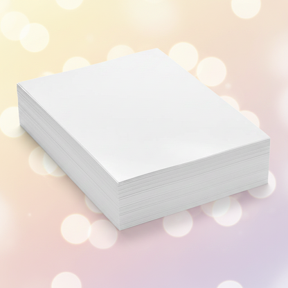Resma de papel de arroz comestible para impresión, formato A4, insumo para decoración de tortas y galletas – Vallia Repostería