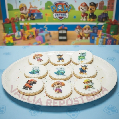 Impresión en papel de azúcar para cupcakes y tortas