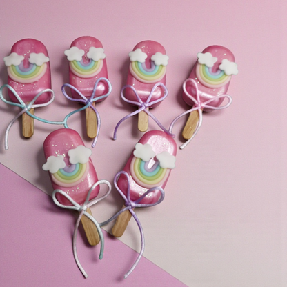 Chocopaletas Personalizadas para Eventos (Rellenas de Torta o Brownie)