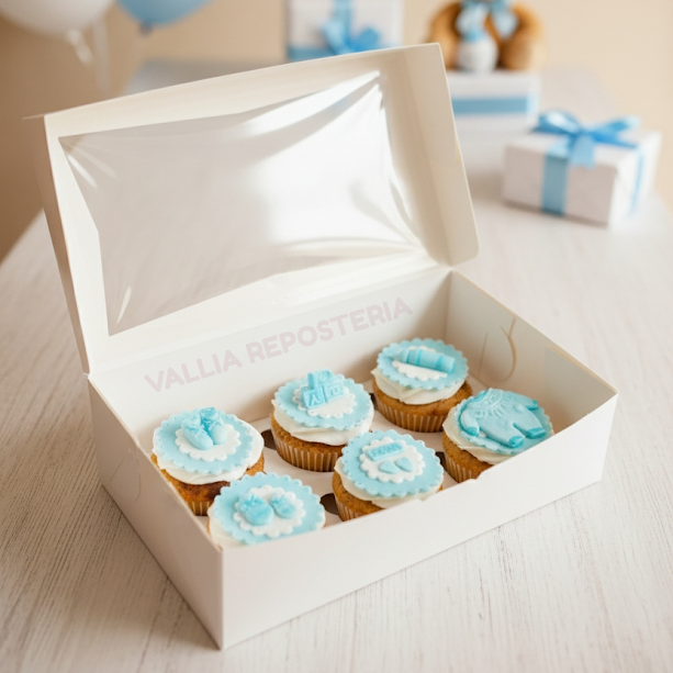 Cupcakes Personalizados para Eventos Especiales (Diseños a Pedido)