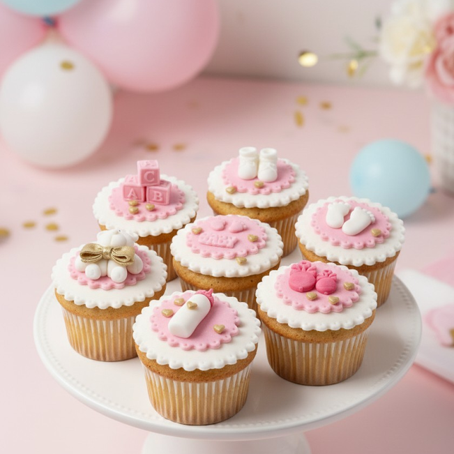 Cupcakes Personalizados para Eventos Especiales (Diseños a Pedido)