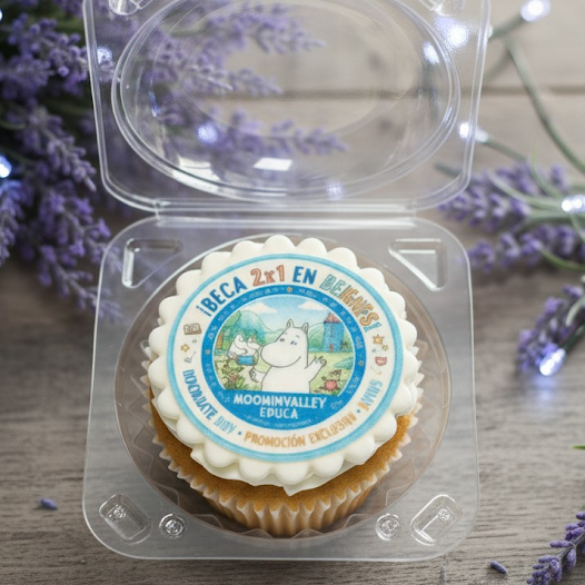 Cupcakes Corporativos con Logo Impreso para Eventos y Marcas