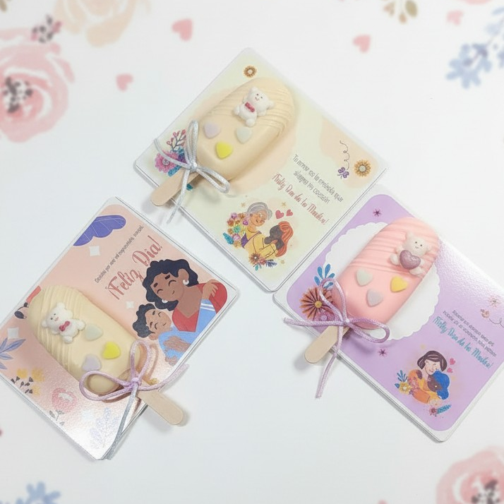 Choco-Mensaje Palabras Dulces - Chocopaleta personalizada Día de la Madre 2026 Bogotá