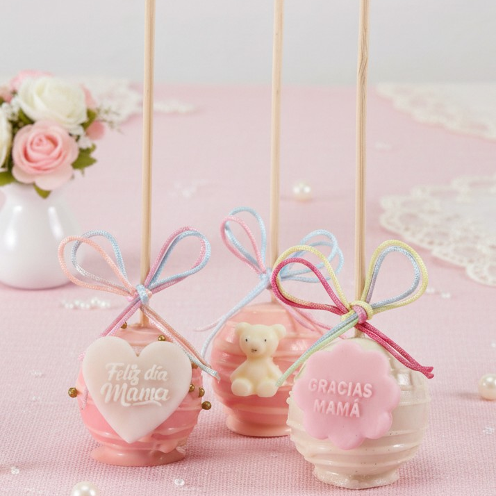 Cakepops Esencia de Mamá - Cake pops artesanales Día de la Madre 2026 Bogotá