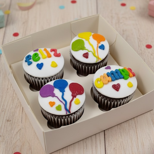 Cupcakes Personalizados para Eventos Especiales (Diseños a Pedido)