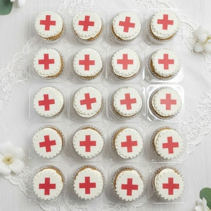 Cupcakes Corporativos con Logo Impreso para Eventos y Marcas