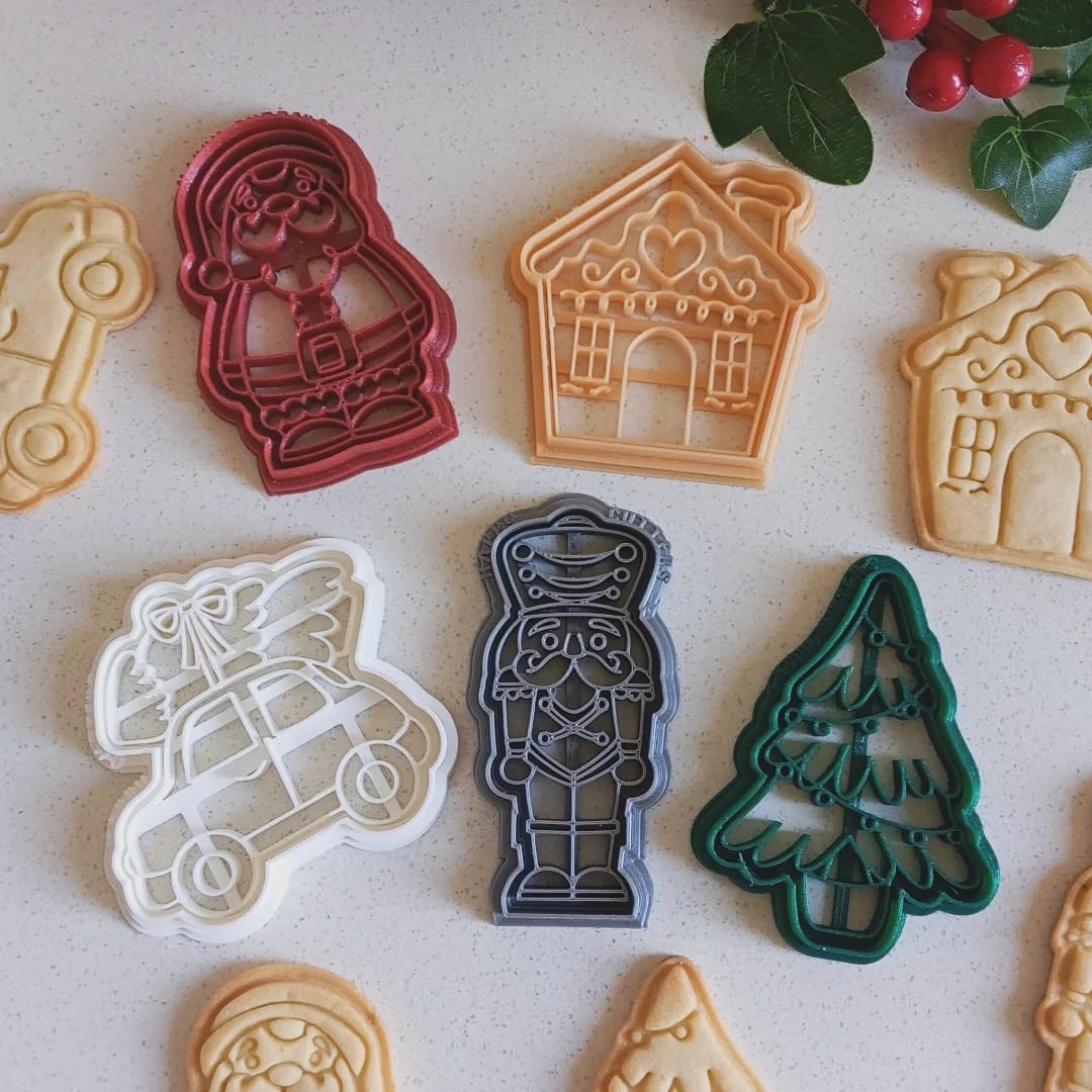 Cortador y Sello Figuras Navideñas Mano del Grinch