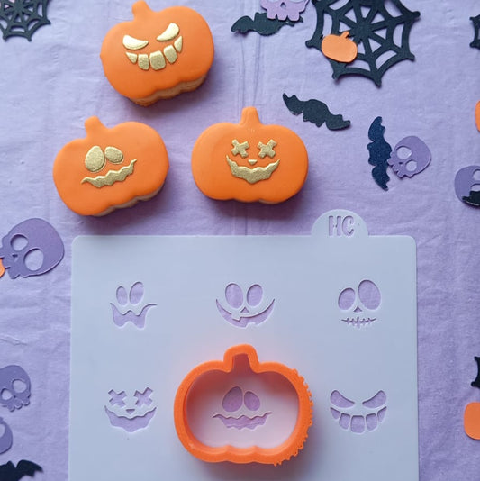 Set de Cortador y Stencil Halloween