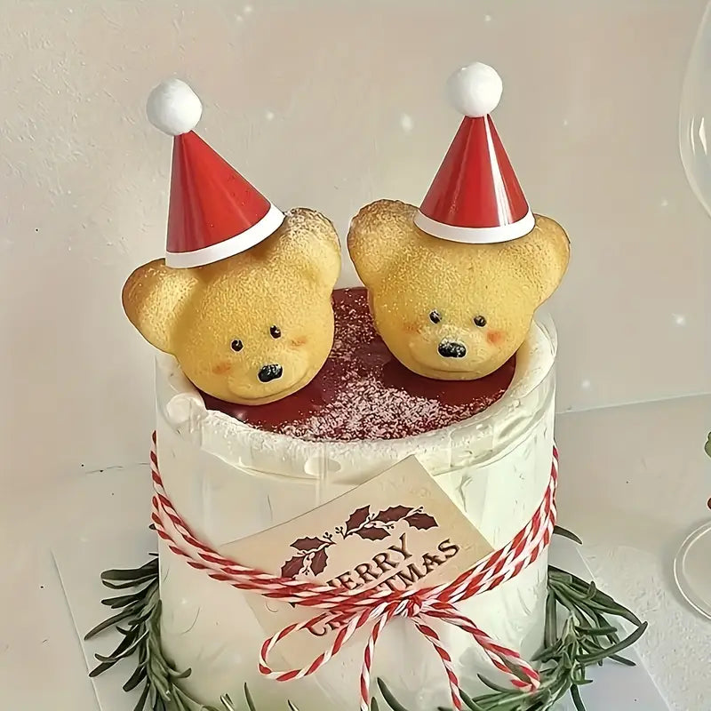 Mini Gorros de Papá Noel