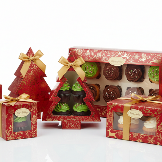 Cajas navideñas de lujo - varios modelos