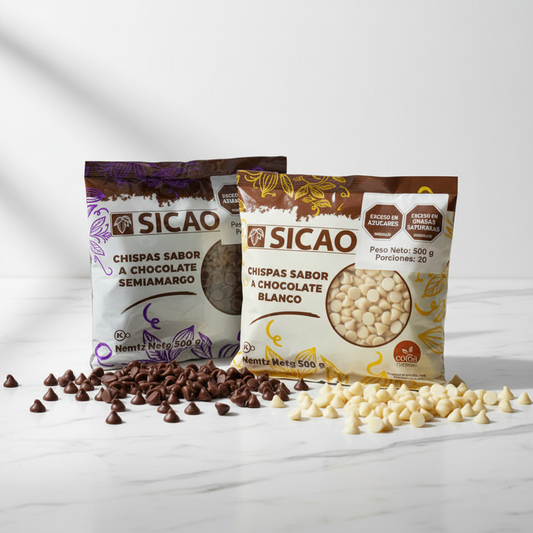 Chispas de chocolate SICAO - fotografía profesional