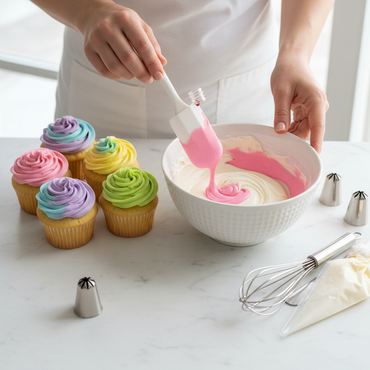 Colorante Líquido en Uso - Vallia Repostería