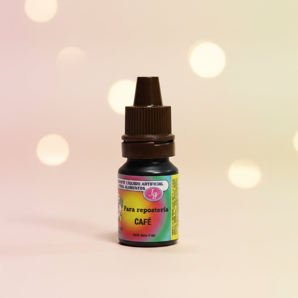 Colorante líquido hidrosoluble Colorisa color negro en frasco gotero 7 ml – colorante comestible para repostería y chocolatería - Vallia Reposteria