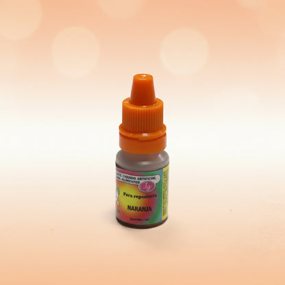 Colorante líquido hidrosoluble Colorisa color naranja en frasco gotero 7 ml – colorante comestible para repostería - Vallia Reposteria