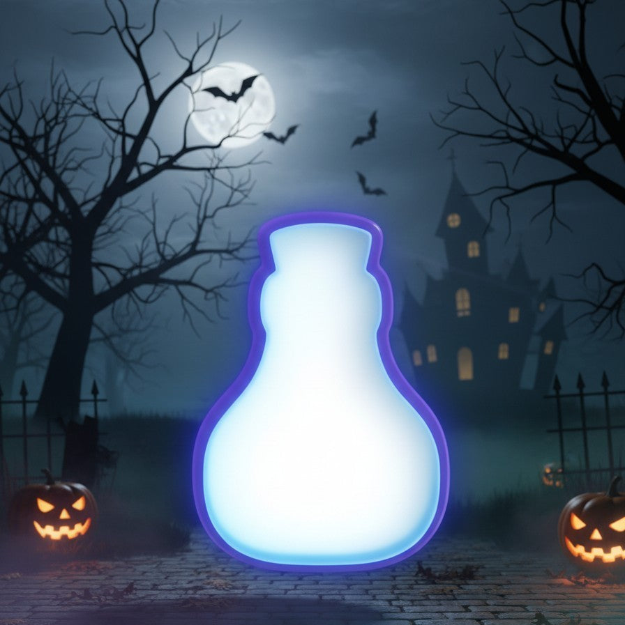 Cortadores de Galletas Botellas de Pócimas Mágicas y Brujas Halloween (5 cm y 8 cm)