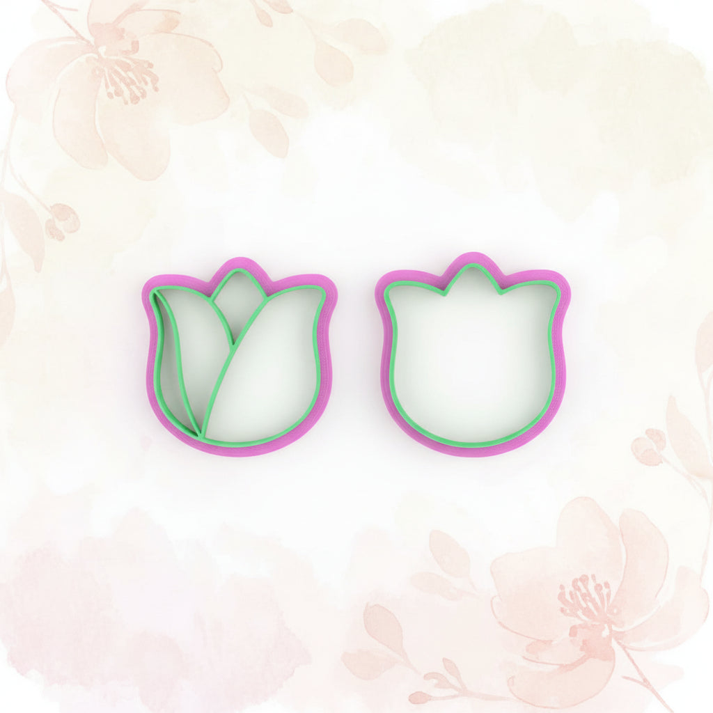 Cortador y Sello de Flores Variadas para Galletas (5 cm / 8 cm) - Elige tu Diseño y Tamaño