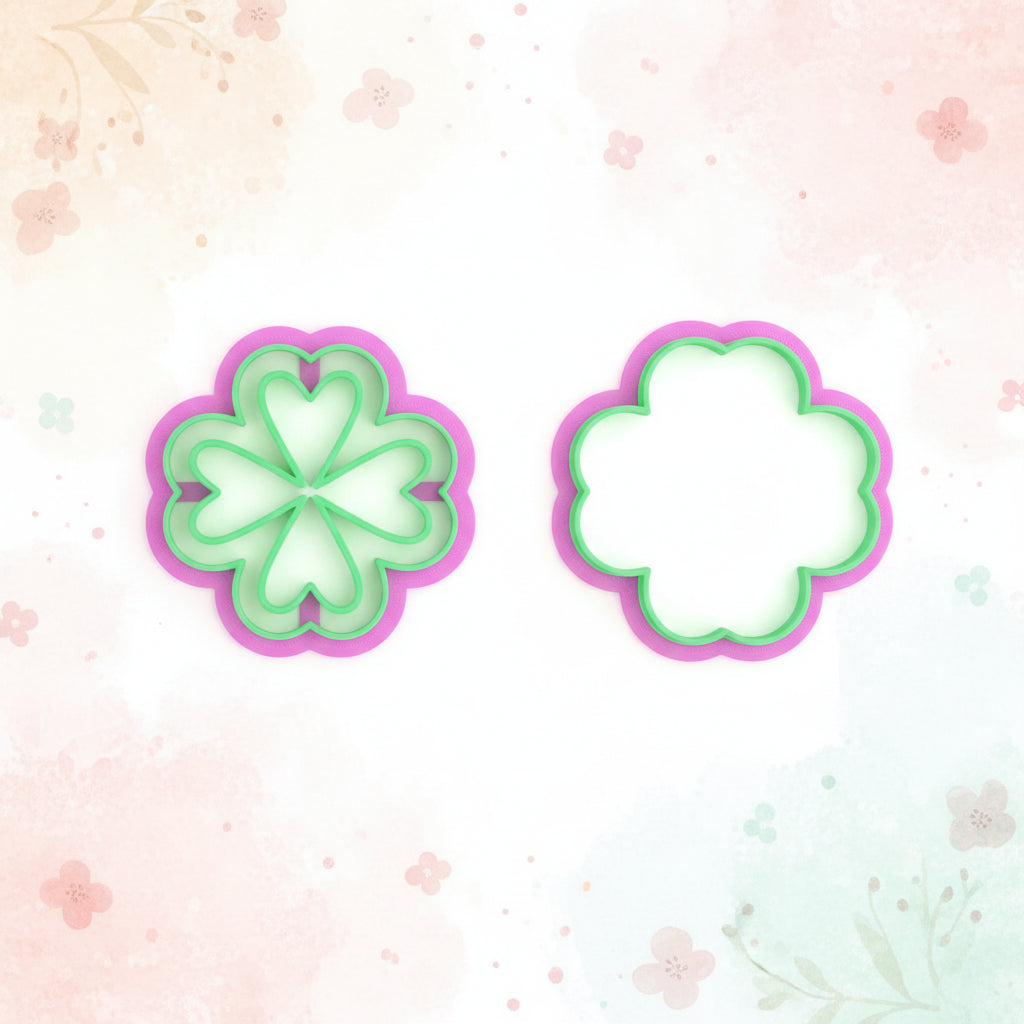 Cortador y Sello de Flores Variadas para Galletas (5 cm / 8 cm) - Elige tu Diseño y Tamaño