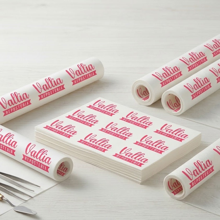 Servicio de impresión en papel comestible Vallia Repostería para decorar tortas, cupcakes y galletas con diseños personalizados