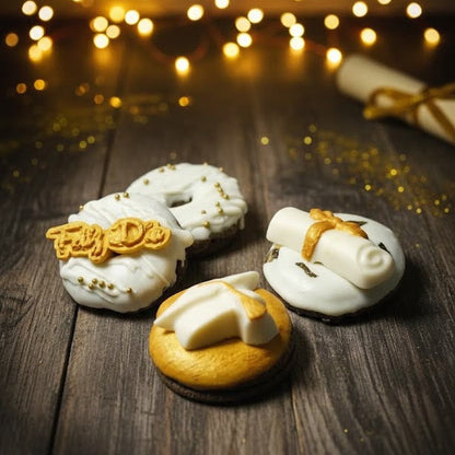 Mini Donas Personalizadas para Eventos (Vainilla, Chocolate y Red Velvet)