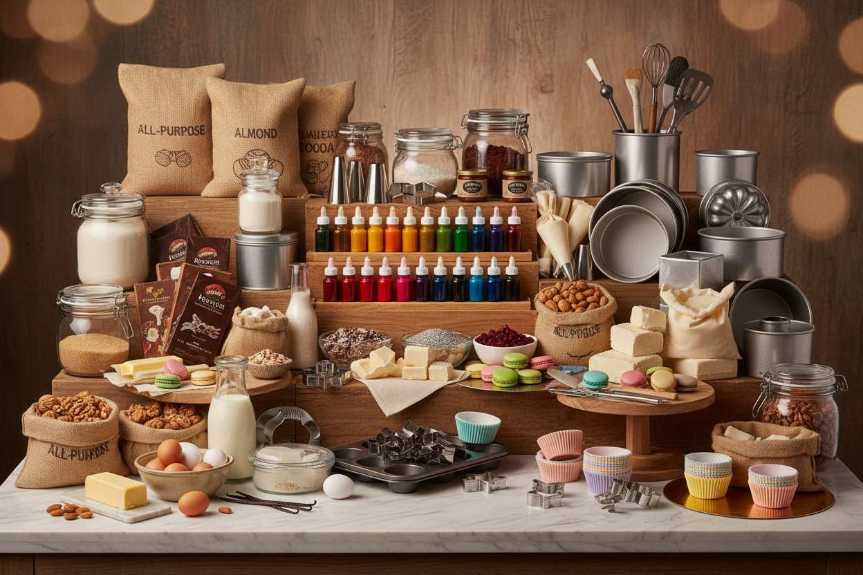 más productos y un diseño escenográfico