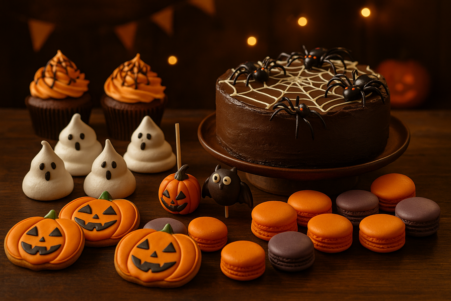 postres de halloween