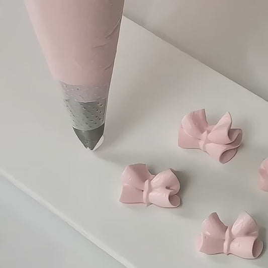 "Detalle de boquilla para hojas realistas en acero inoxidable - Herramientas de decoración"