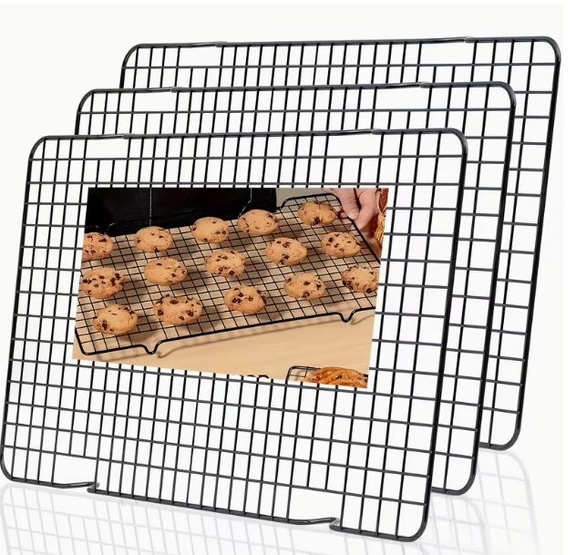 Rejilla de Enfriamiento Antiadherente para Repostería 40x25 cm (Venta Individual)