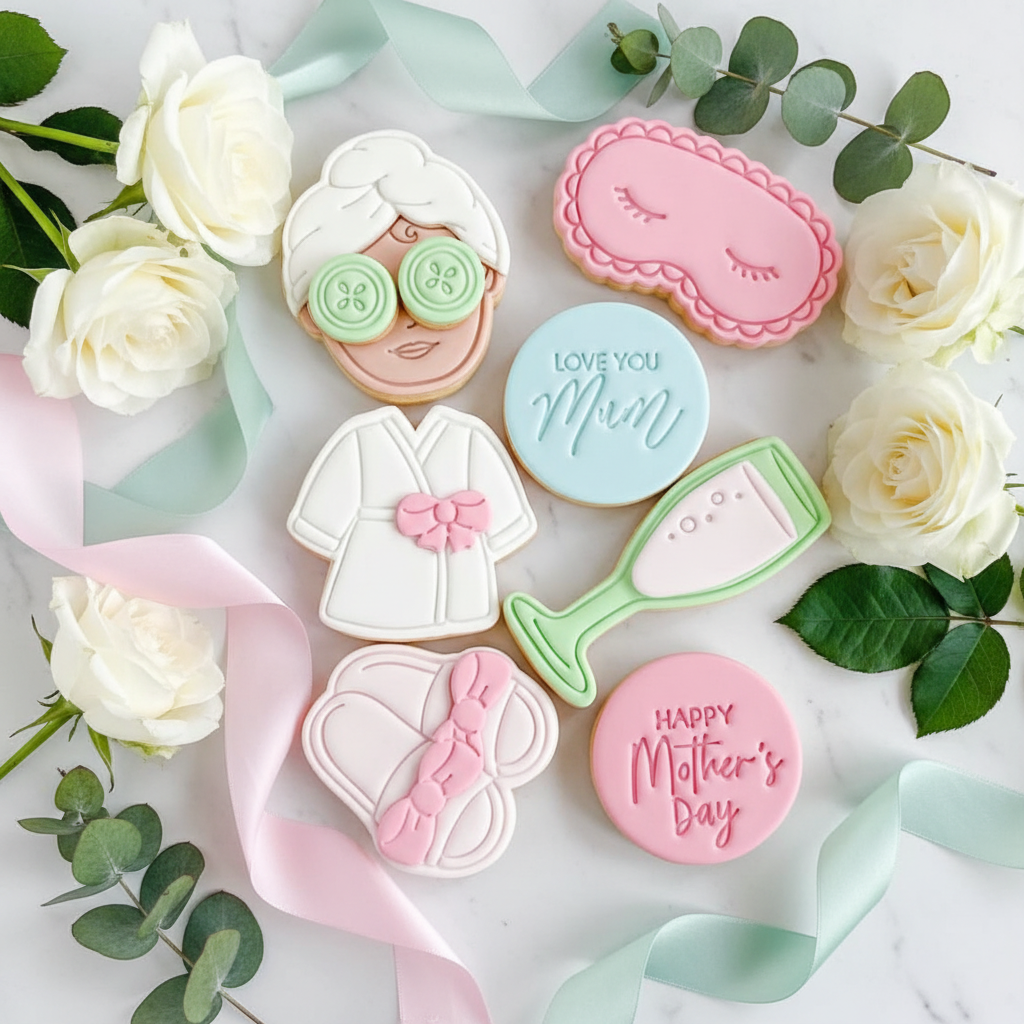 Set de Cortador y Sello de Spa - Vallia Repostería