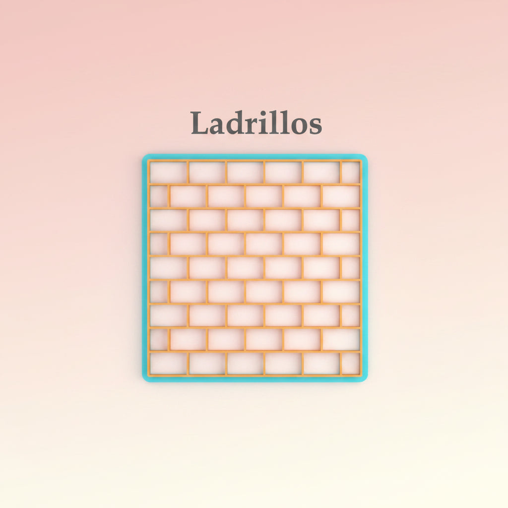 Sellos Texturizadores para Fondant y Galletas - 10 Diseños Disponibles